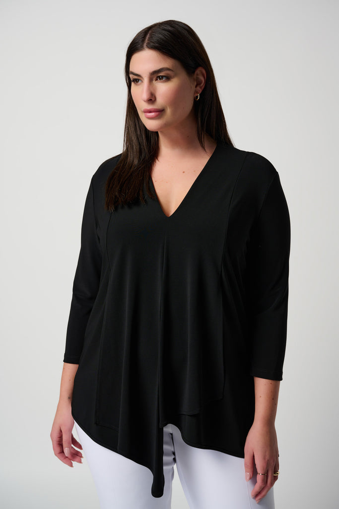 Joseph Ribkoff Asymmetric tunic