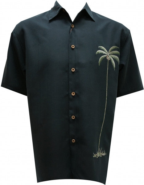 BAMBOO CAY SINGLE PALM BLACK - Moonbow Tropics